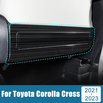 Защита Спинки автокресла из нержавеющей стали От ударов, Водонепроницаемые Детские Грязные коврики Для Toyota Corolla Cross XG10 2021 2022 2023