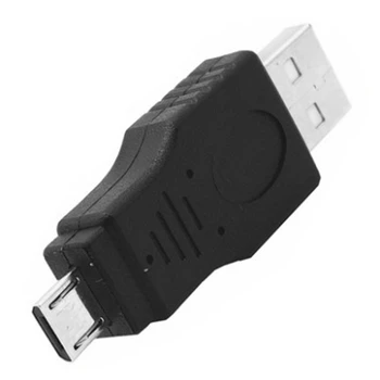 Новейший USB-адаптер Micro 5p Конвертер USB 2.0 A для подключения кабеля передачи данных и зарядки Micro B для Samsung для HTC