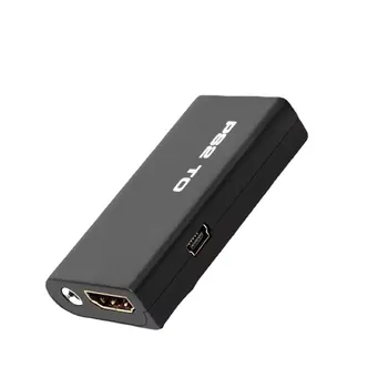 Портативный Аудио-видео конвертер, совместимый с PS2 и HDMI, адаптер, совместимый с HDMI Кабель для SONY PlayStation 2, Подключаемые и воспроизводимые детали