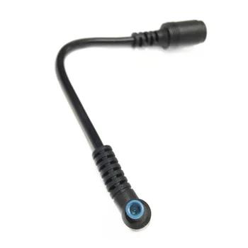 Разъем 7,4 *5,0-4,5 *3,0 Колено 7,4-4,5 Подходит для HP Dell с синими наконечниками Кабель адаптера питания 13 См Соединительный кабель адаптера