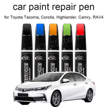 Ручка для ремонта царапин от краски автомобиля Toyota Camry, Аксессуары для авторучки, Белый, Черный, Красный, Синий