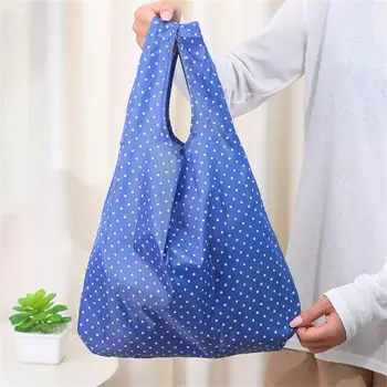Хозяйственная сумка Экологичная сумка из полиэстера, ручные продуктовые сумки через плечо, рыночные сумки многоразового использования, складные сумки для супермаркетов