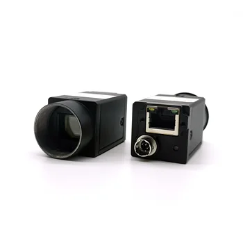 Экономичная Промышленная камера HC-CU050-90GM с глобальным Затвором Высокого разрешения 5MP Mono CMOS GigE для контроля дефектов